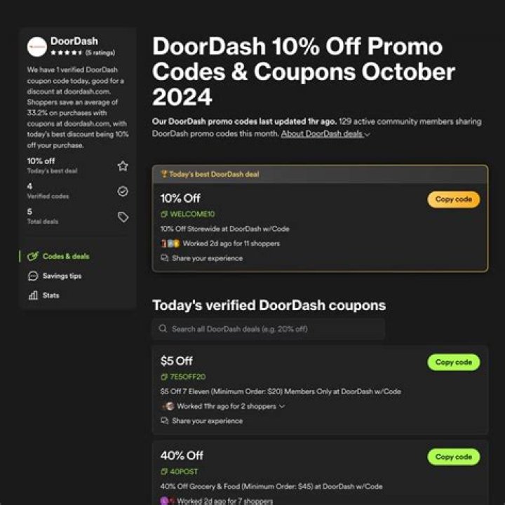 Promising Discounts: Unlock the Best Promo Codes Door Dash