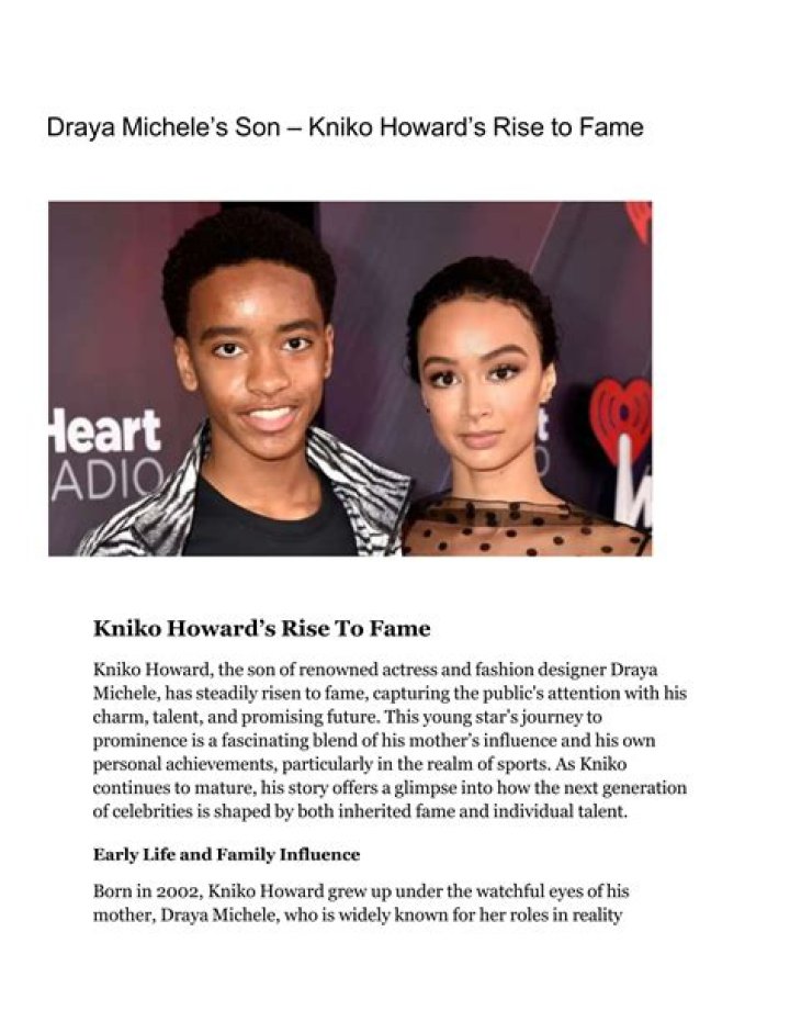 Young Draya Michele: The Rising Star in the Spotlight